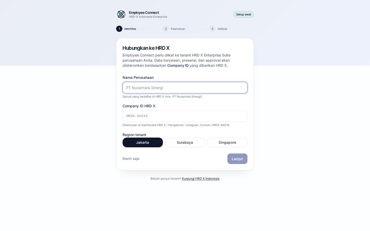 Screenshot Connect HR — Employee Connect