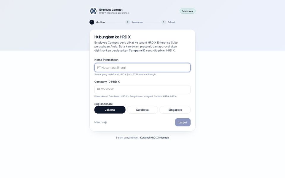 Screenshot of Connect HR — Employee Connect — Mobile-first employee application